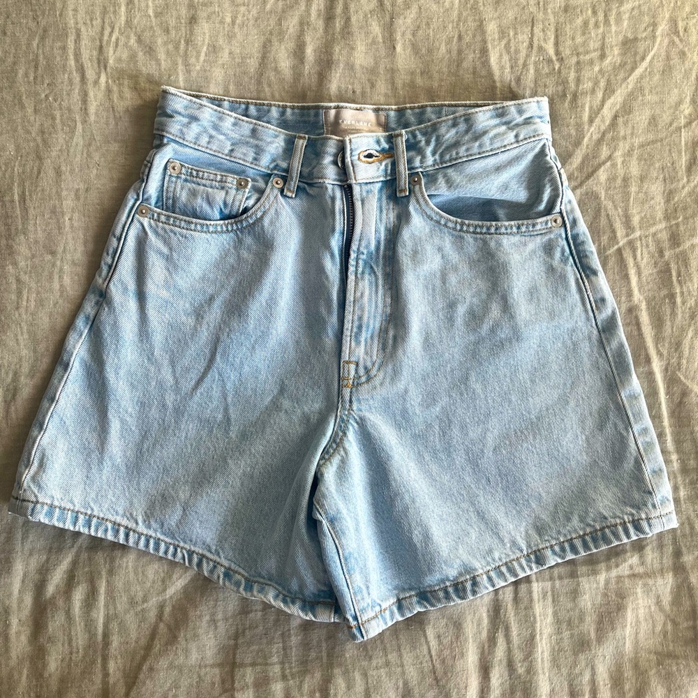 Everlane A-Line Denim Short
